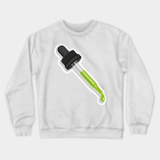 vector tincture dropper Crewneck Sweatshirt